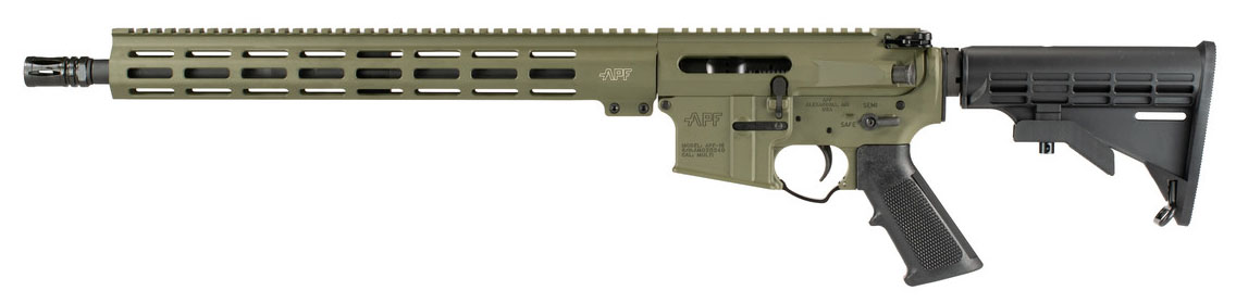 APF GUARDIAN 5.56 OD 16" MLOK M4 30RD LH