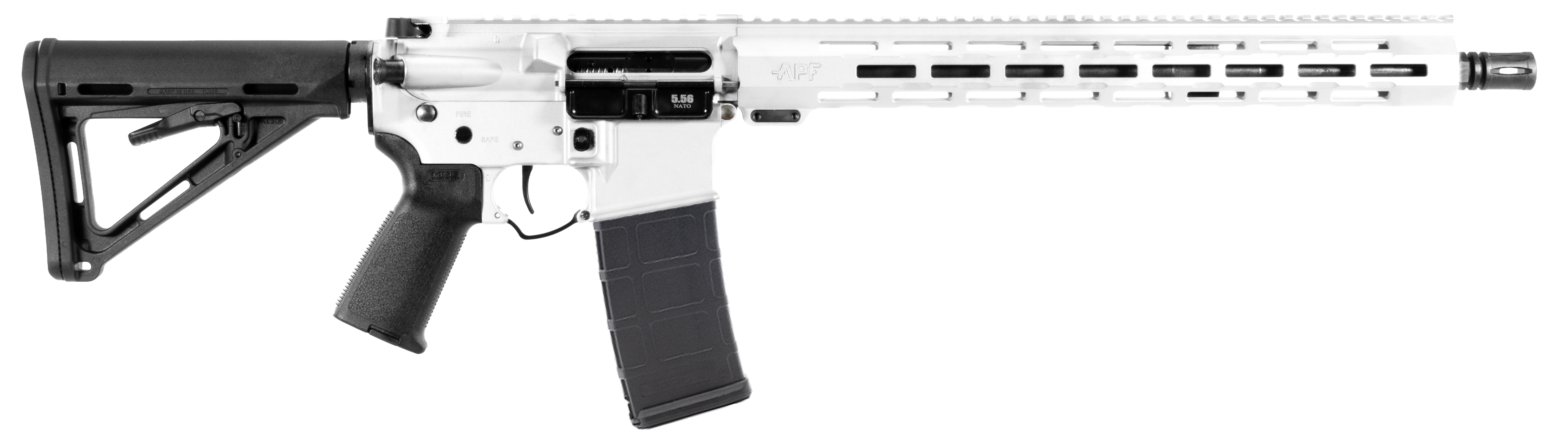 APF 5.56 VALOR 15 WHITE MLOK 30RD