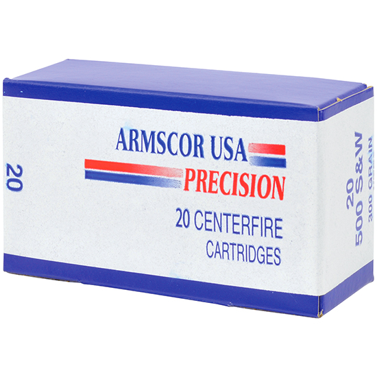 ARMSCOR AMMO 500SW 300GR XTP 20/20