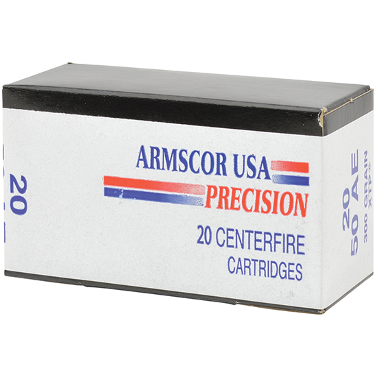 ARMSCOR AMMO 50AE 300GR XTP 20/20