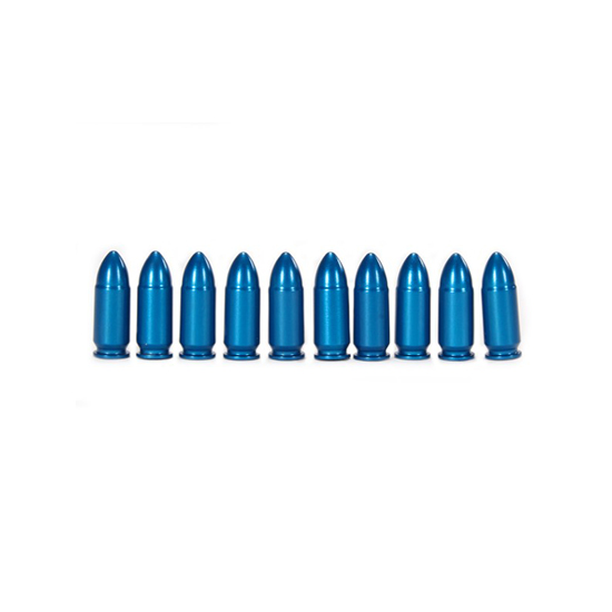 AZOOM 9MM LUGER SNAP CAP BLUE 10PK