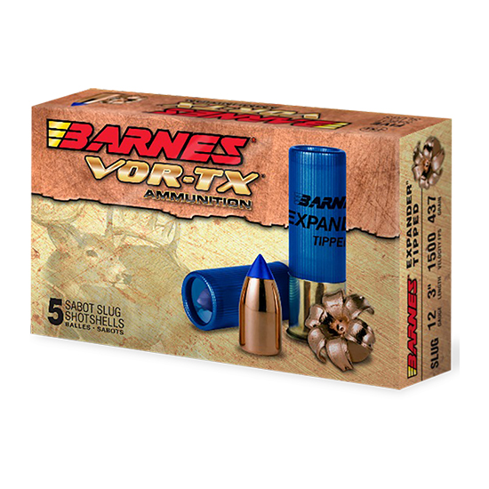 BAR 12GA 2.75" 438GR SLUG VOR-TX 5/20