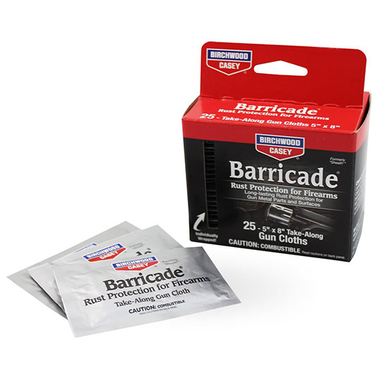 BC BARRICADE GUN WIPES 25/PK