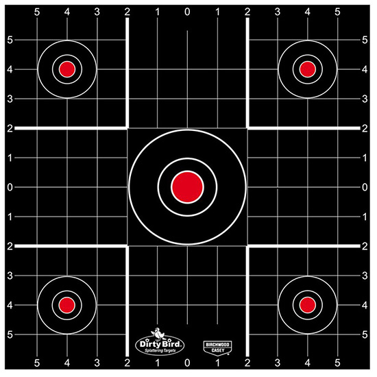 BC DIRTY BIRD 12" SIGHT IN TARGET 12PK