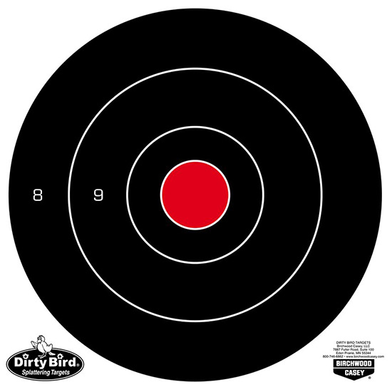 BC DIRTY BIRD 8" ROUND TARGET 25PK