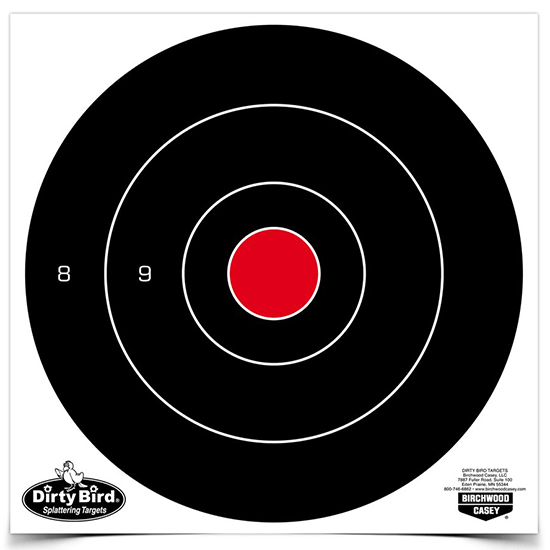 BC DIRTY BIRD 8" ROUND TARGET 200 SHEET