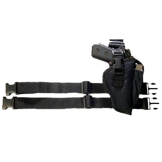 BD RIGHT HAND BLK TACTICAL LEG HOLSTER