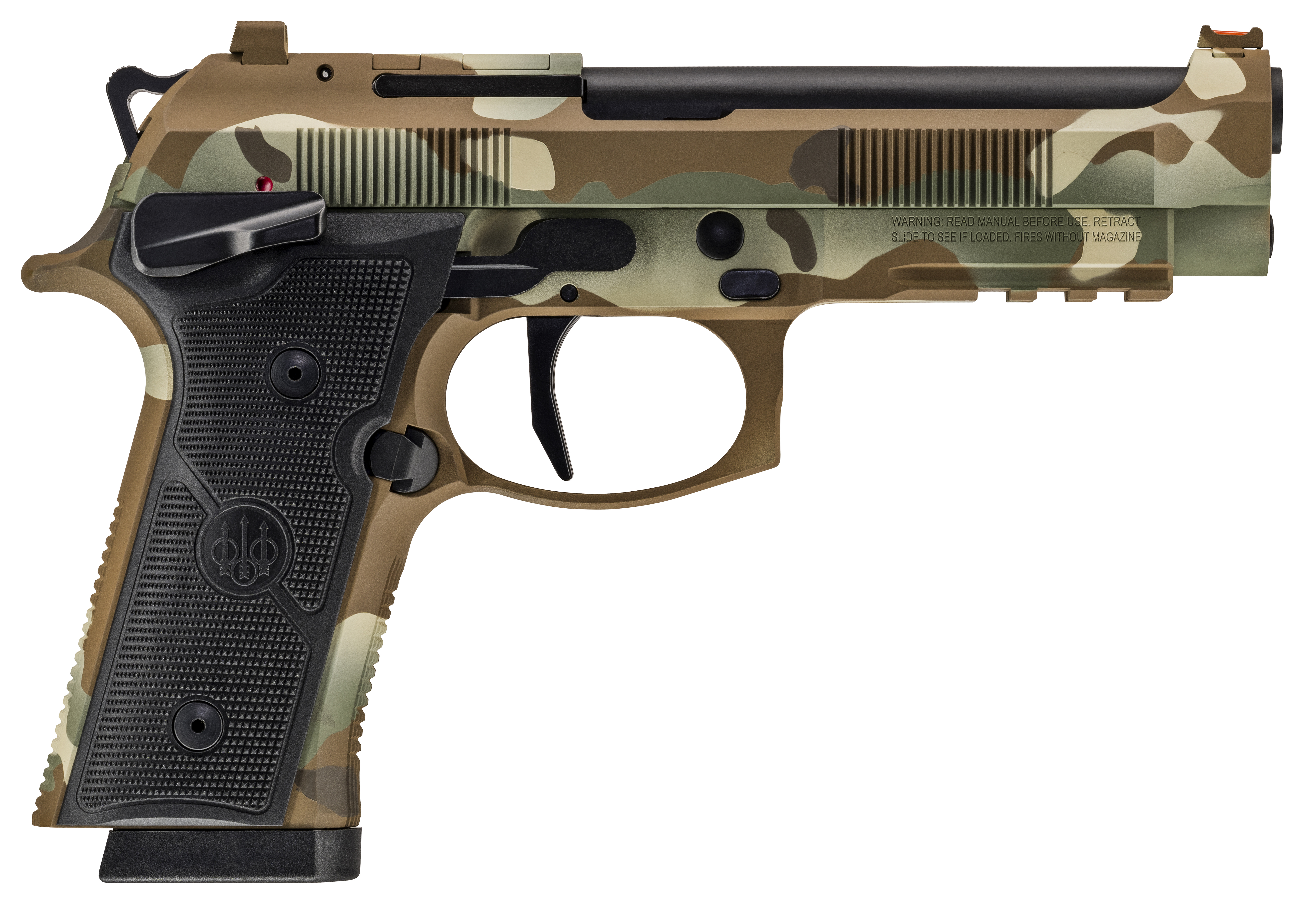 BER 92XI AMERICAN COMBAT 9MM 4.7" 10RD MULTICAM