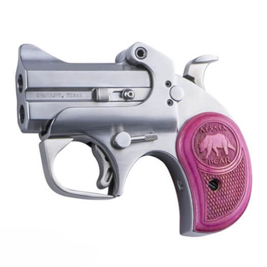 BOND MAMA BEAR 357MAG 38SPL 2.5" PINK GRIPS