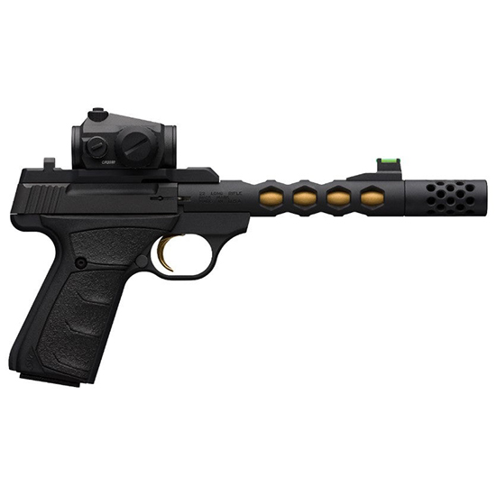 BRO BUCK MARK VIS BLK/GLD UFX 22LR MB