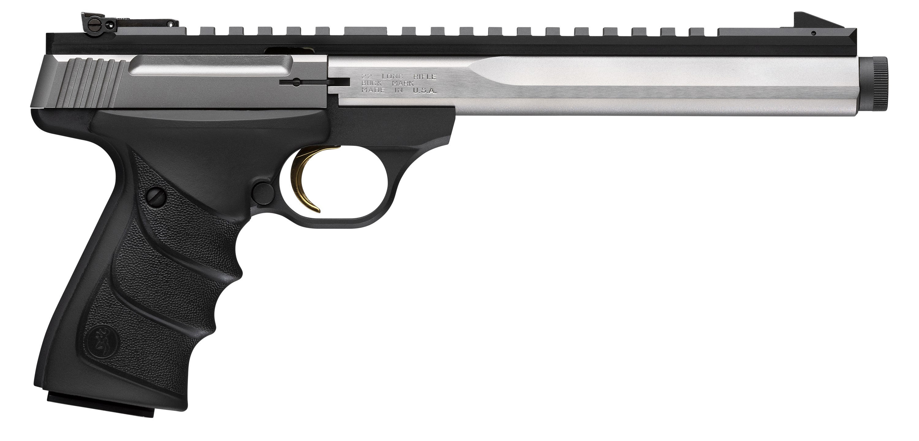 BRO BUCK MARK CONTOUR SS 22LR 7.65" URX SR