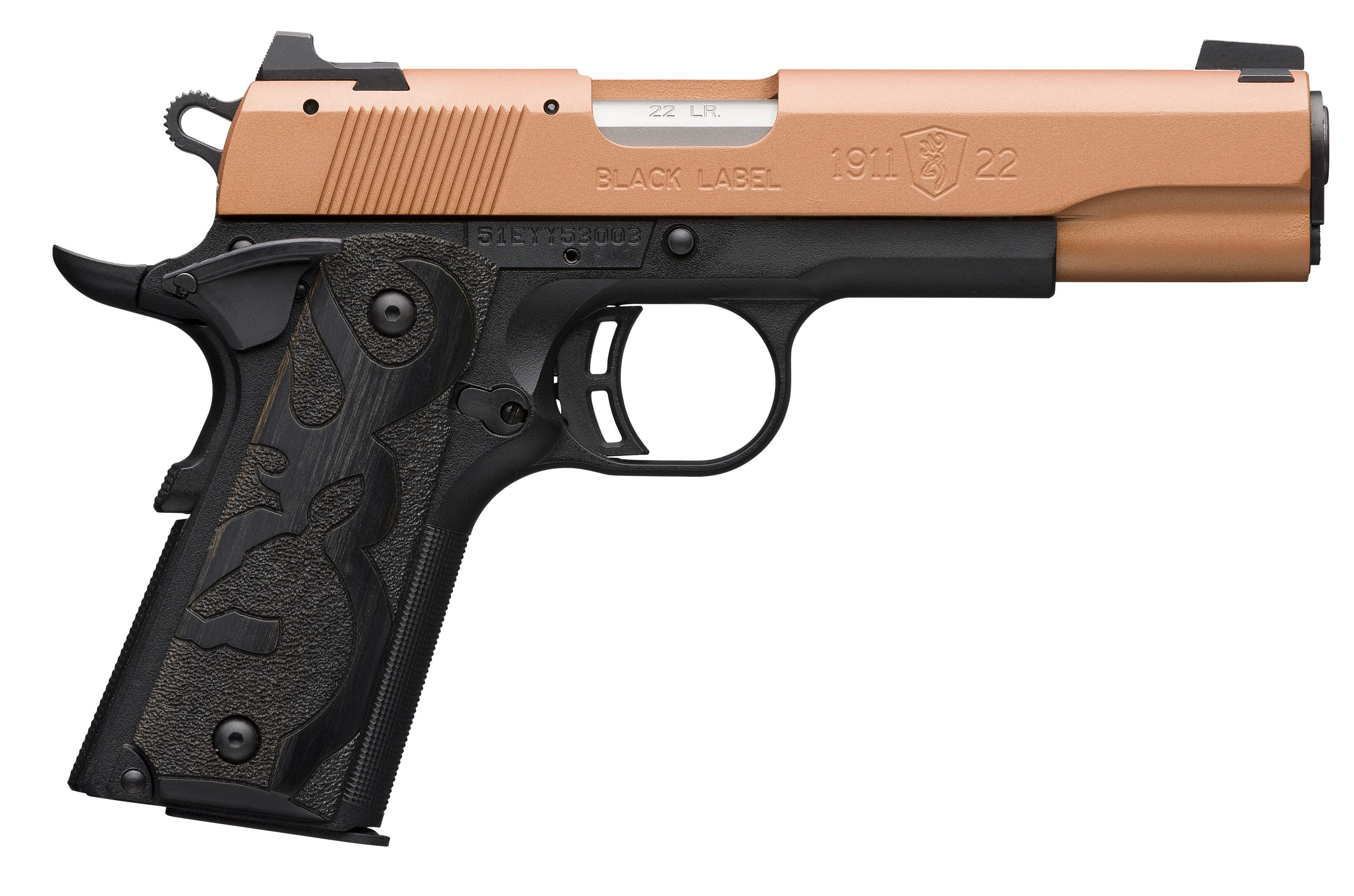 BRO 1911-22 BLACK LABEL FS 22LR COPPER