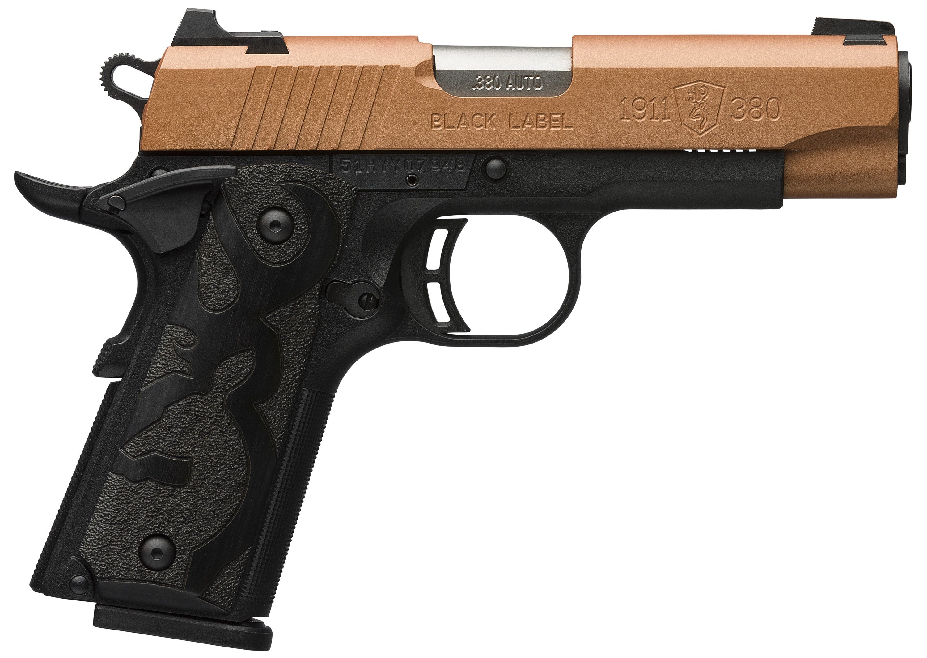 BRO 1911-380 BLACK LABEL COMPACT 3.625" COPPER