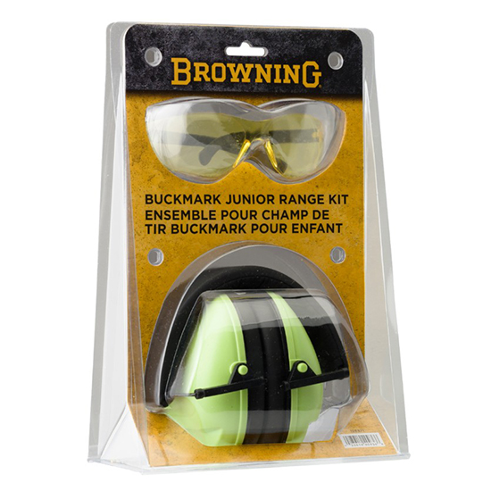 BRO RANGE KIT JUNIOR GREEN MUFFS PLUGS GLASSE