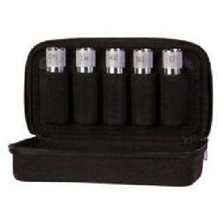 CARL CHOKE TUBE CASE 5 TUBES BLACK NYLON