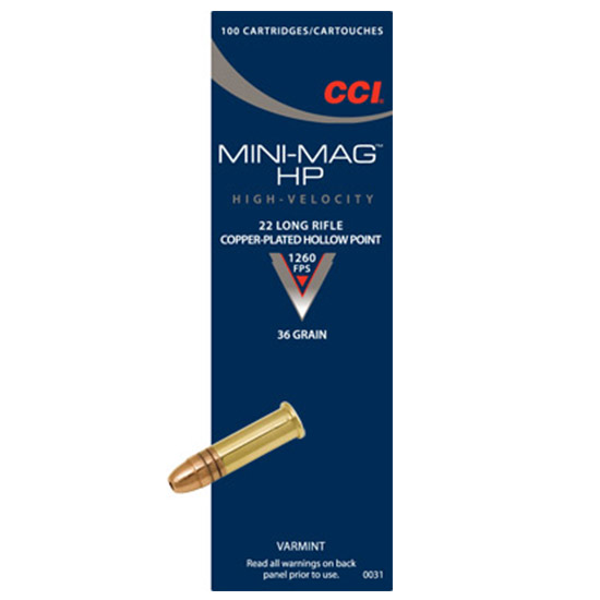 CCI 22LR 36GR MINI MAG HP CPHP 100/50