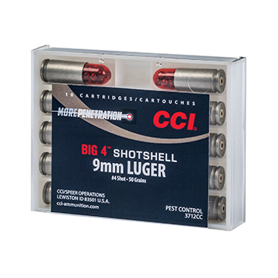 CCI 9MM SHOTSHELL #4 10/20