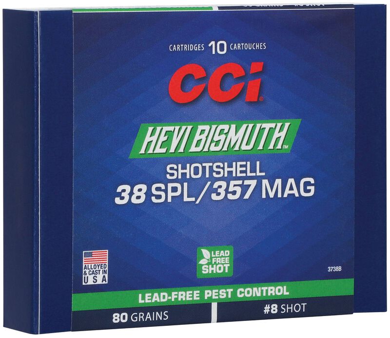 CCI 38/357 BISMUTH SHOTSHELL /20