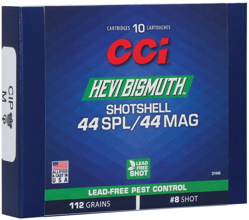 CCI 44SPL/REM BISMUTH SHOTSHELL 10/20