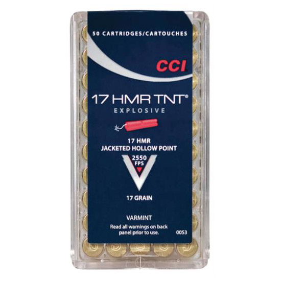 CCI 17HMR TNT HP 17GR 50/40