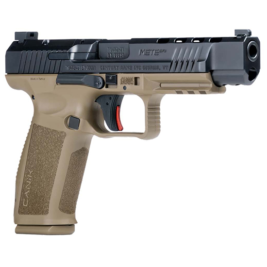 CENT CANIK METE SFX 9MM 5.2" BLK/FDE 18RD 20RD