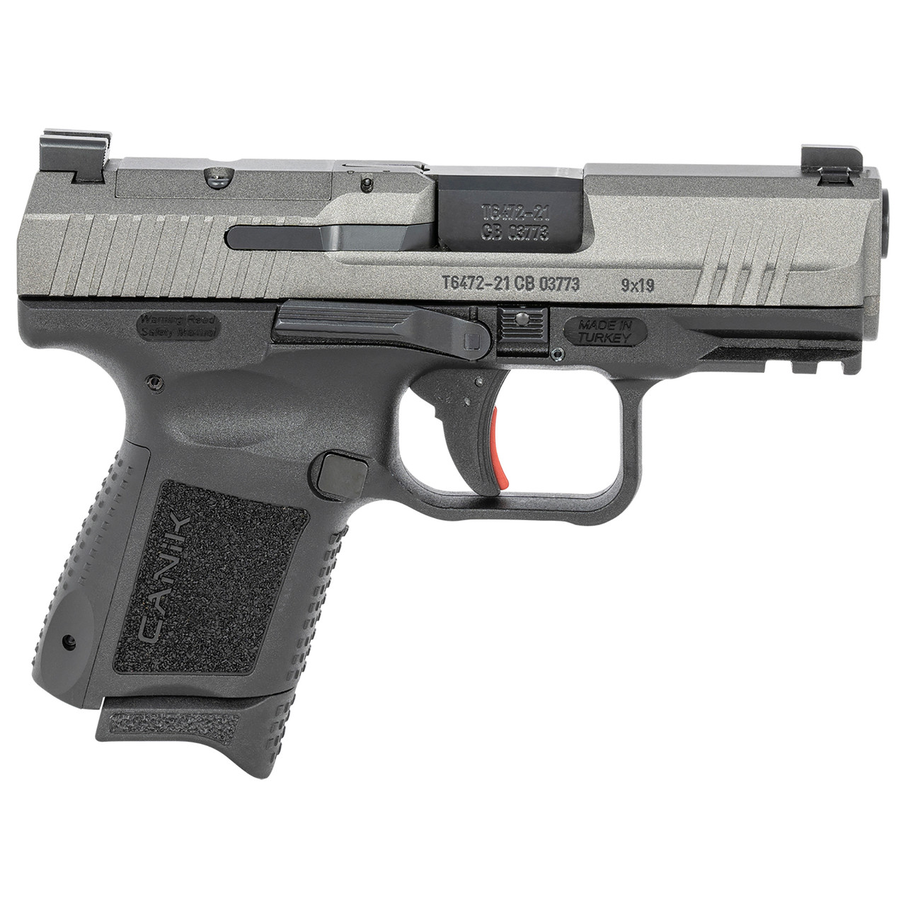 CENT CANIK TP9 ELITE SC 9MM 3.6" TUNGSTEN 2 12RD