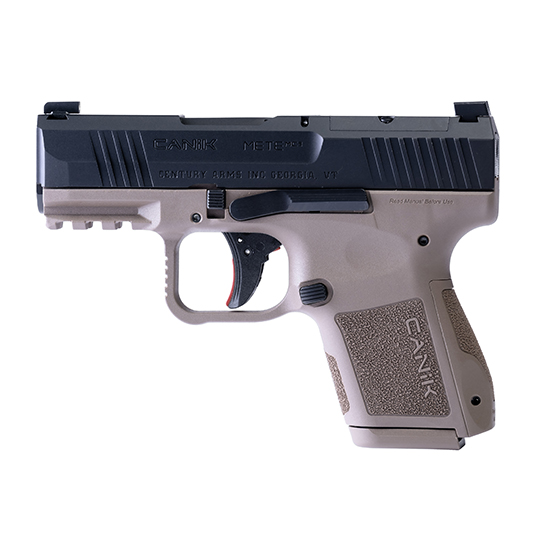 CENT CANIK METE MC9 9MM BLK/FDE 3.18" 12/15RD