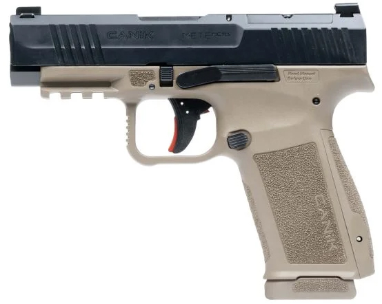 CENT METE MC9 LS BLK/FDE 9MM 3.63" 17RD