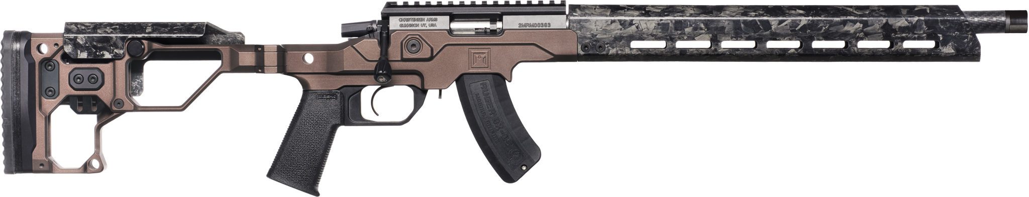 CHRIS MPR RIMFIRE 22LR 16" DESERT BROWN 10RD