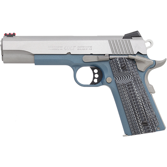 CLT COMPETITION TITANIUM BLUE 45ACP 5" SS 8RD