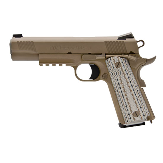 CLT GOVT 45ACP 5" ZINC BROWN