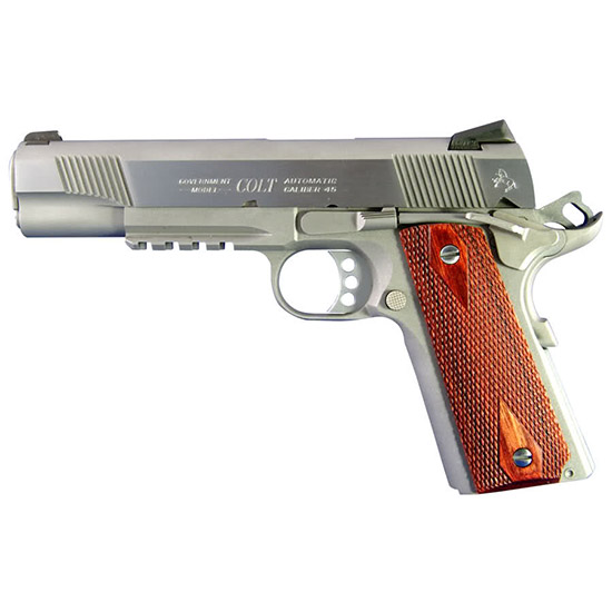 CLT RAIL GUN 45ACP 5" SS 