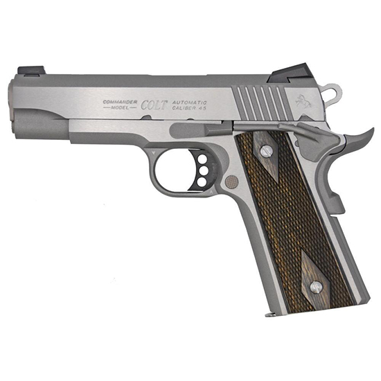 CLT COMBAT COMMANDER 45ACP 4.25" SS