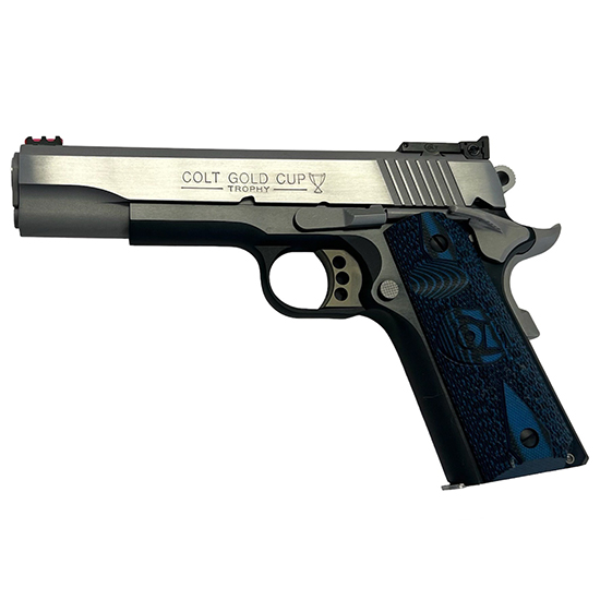 CLT GOLD CUP LITE 45ACP 5" SERIES 70 BLUED/SS