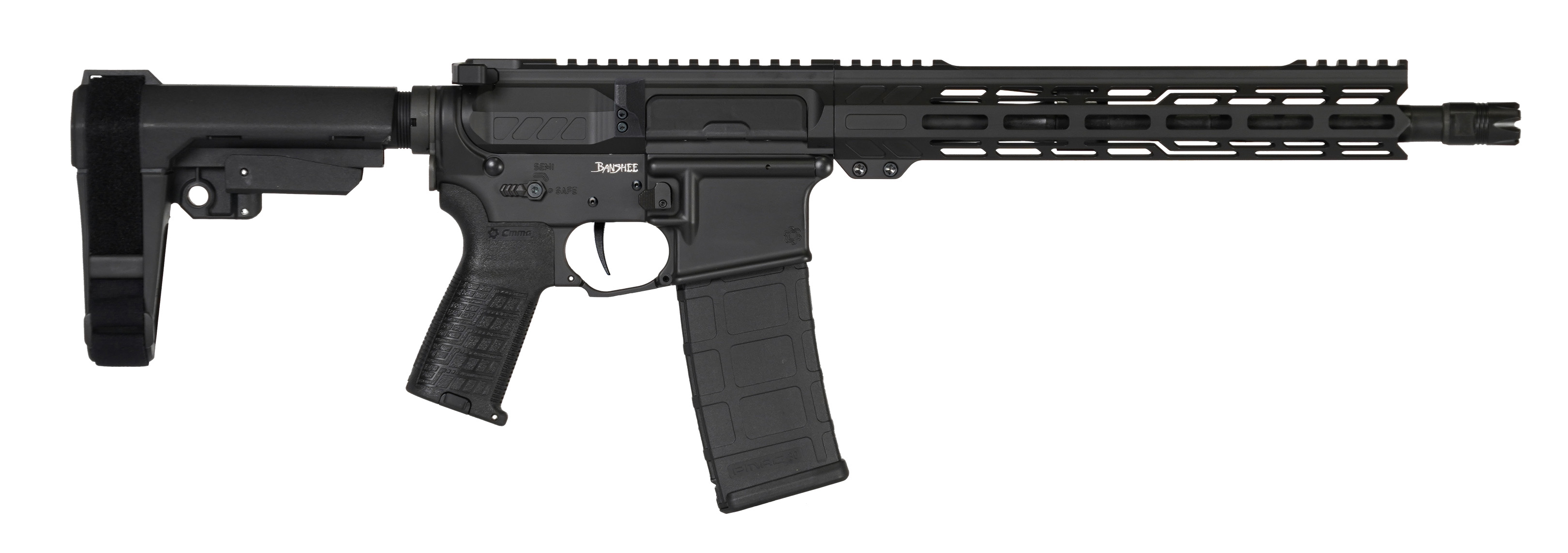 CMMG BANSHEE MK4 PISTOL 300BLK 12.5" ARMOR BLK