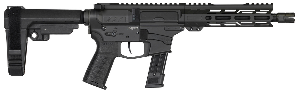 CMMG BANSHEE MK17 9MM 8" ARMOR BLACK