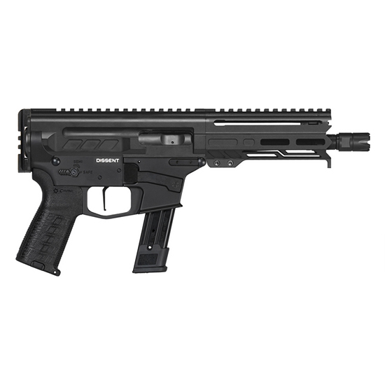 DISSENT MK17 6.5" BLACK PISTOL 9MM