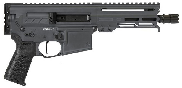 DISSENT MKGS 6.5" SNIPER GRY PISTOL 9MM