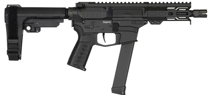 CMMG BANSHEE MKGs 9MM 5" ARMOR BLACK