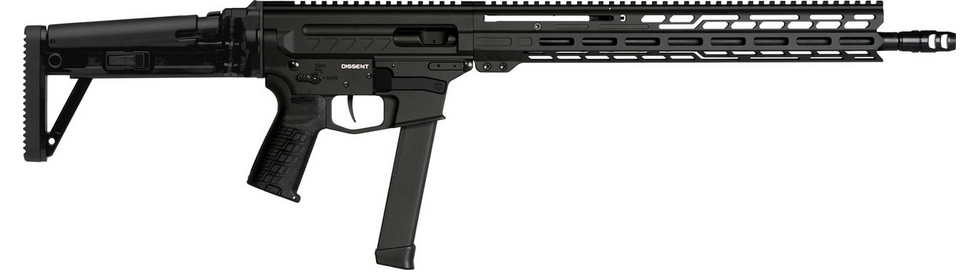 CMMG DISSENT MKGS 9MM 16.1" ARMOR BLK