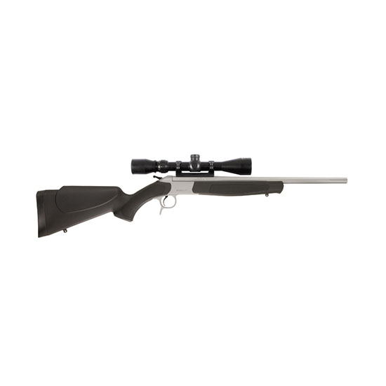 CVA SCOUT TD COMPACT 20" 243WIN SS BLK PKG