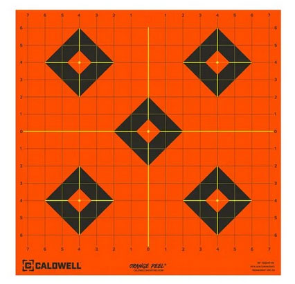 CALDWELL TARGET OP 12" SIGHT-IN 5 SHEETS
