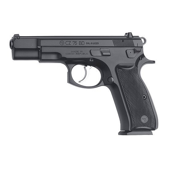 CZ 75 BD 9MM BLK 4.6" 10RD CA LEGAL