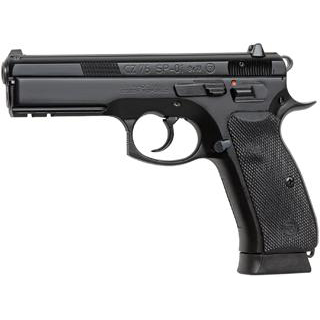 CZ 75 SP-01 9MM 4.6" BLK GRIPS 10RD CA LEGAL