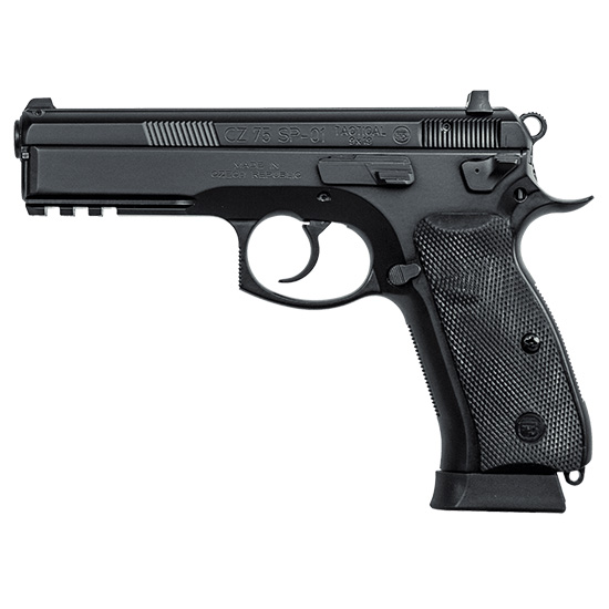 CZ 75 SP-01 TACTICAL 9MM AMBI DECOCKER 19RD FOFS