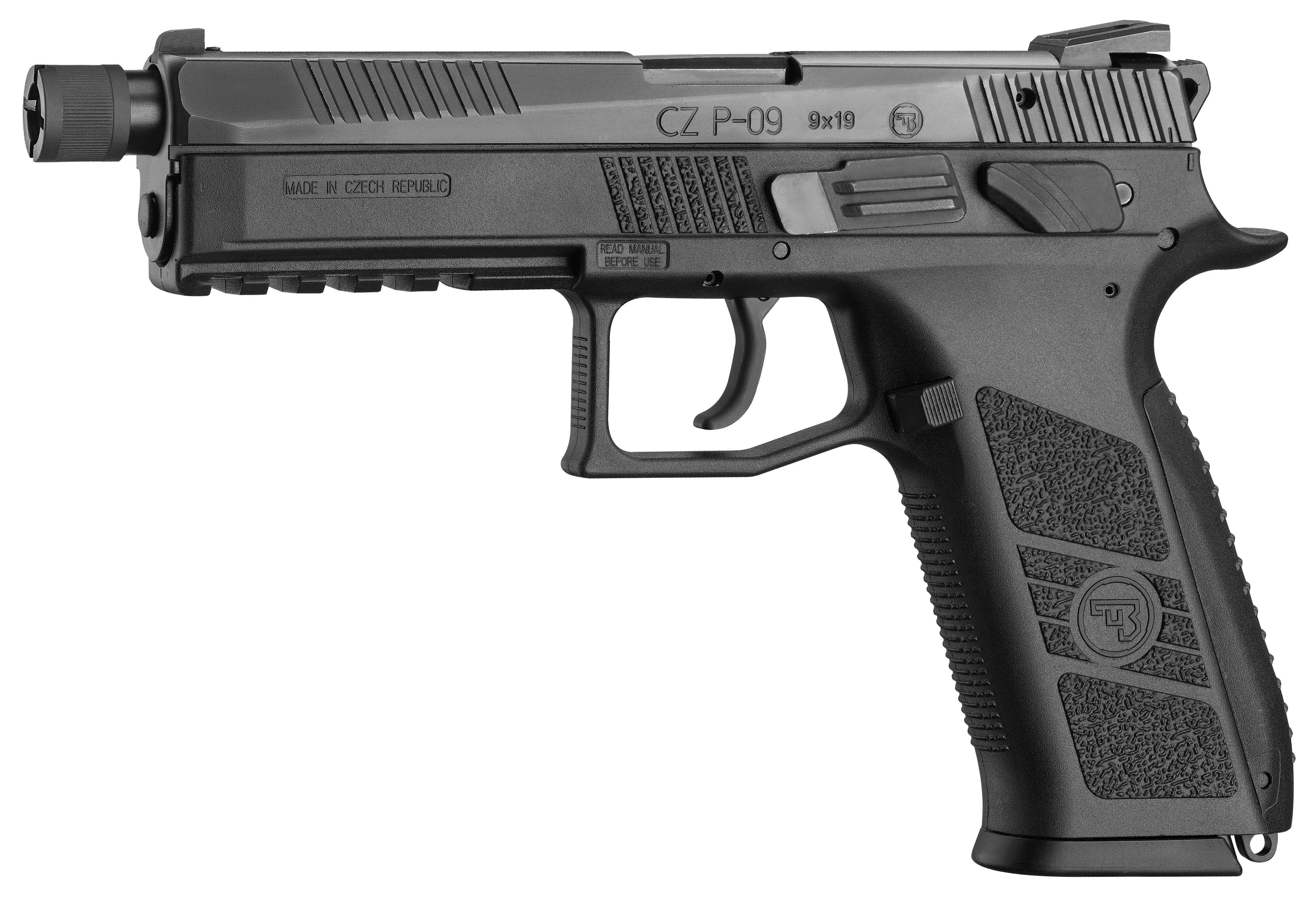 CZ P-09 9MM 5.15" FS 21RD SUPPRESSOR READY