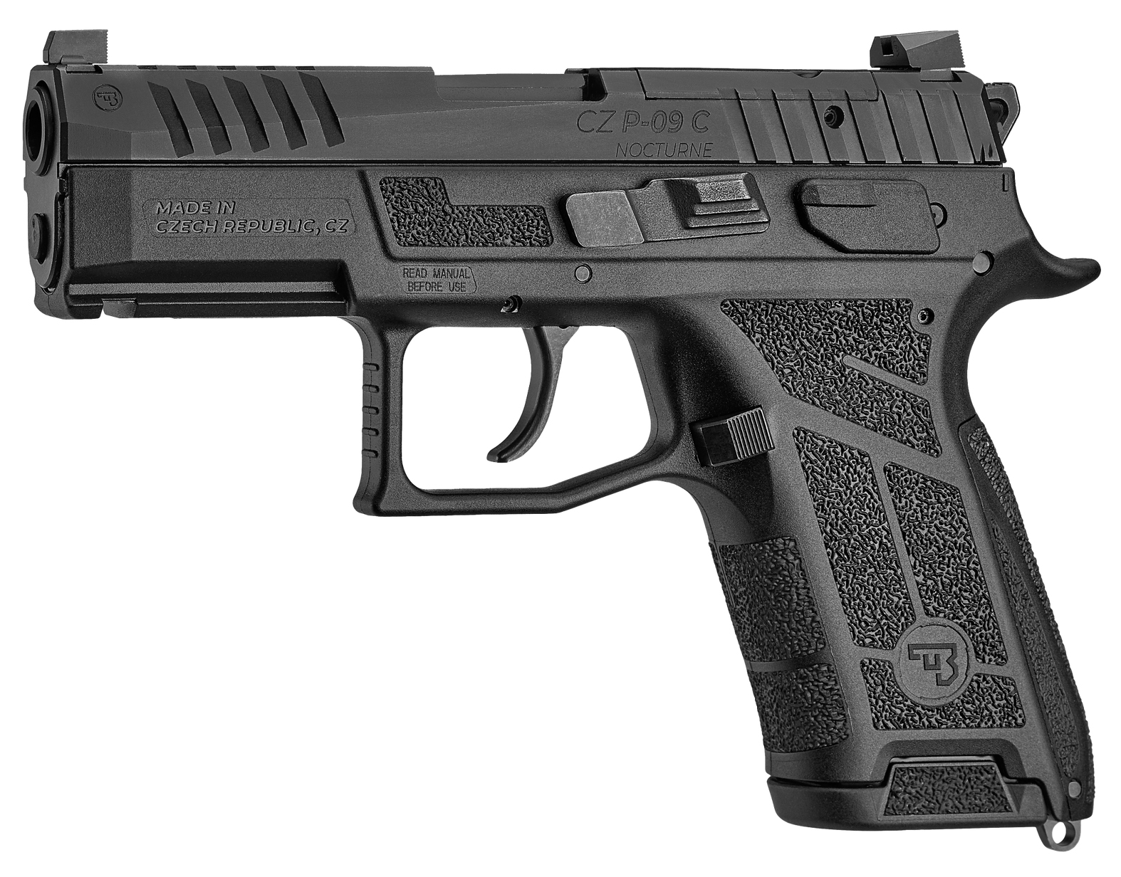 CZ P-09 C NOCTURNE 9MM 3.74" COMPACT 15RD