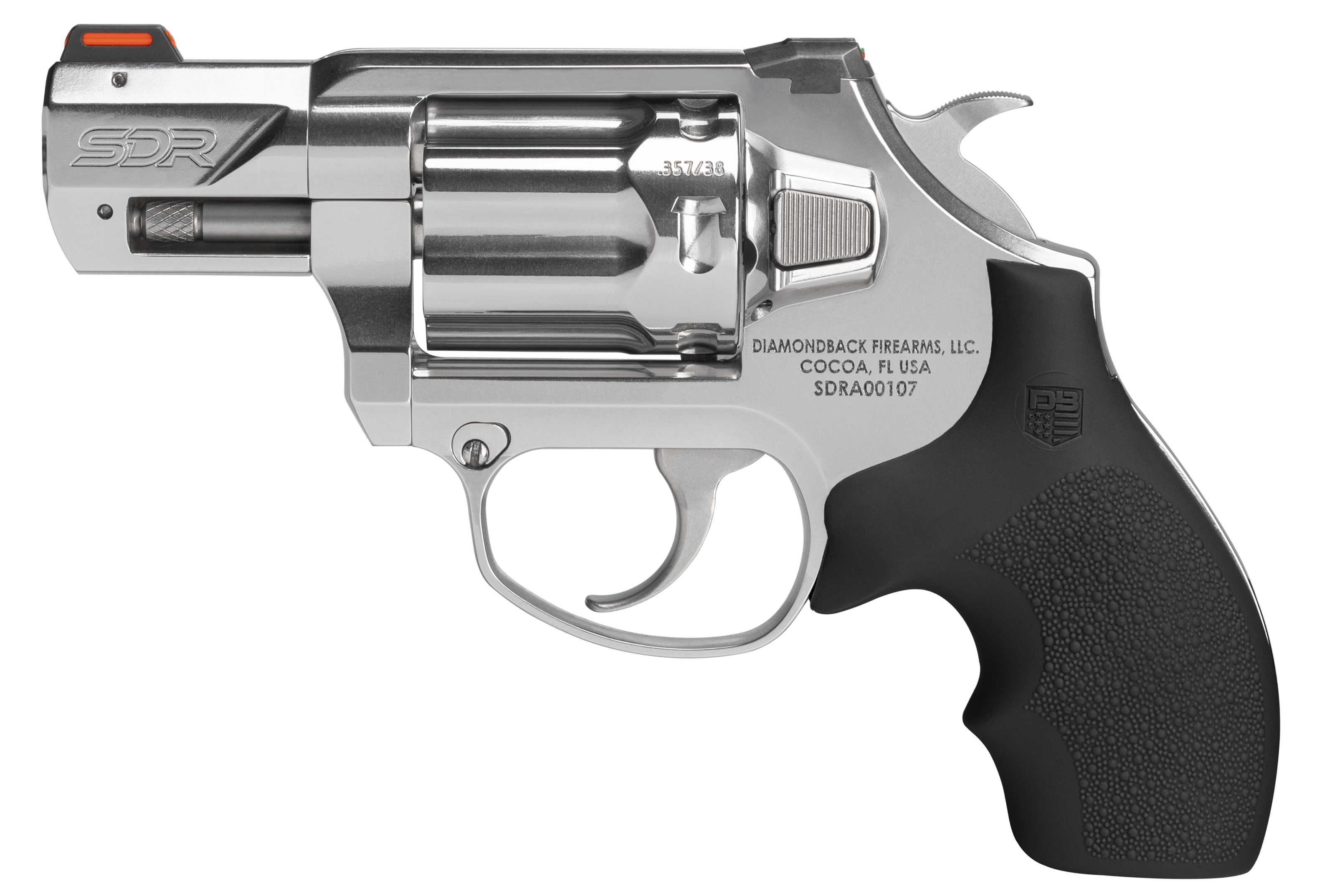 DBF SDR 357MAG REVOLVER 2" STAINLESS 6RD