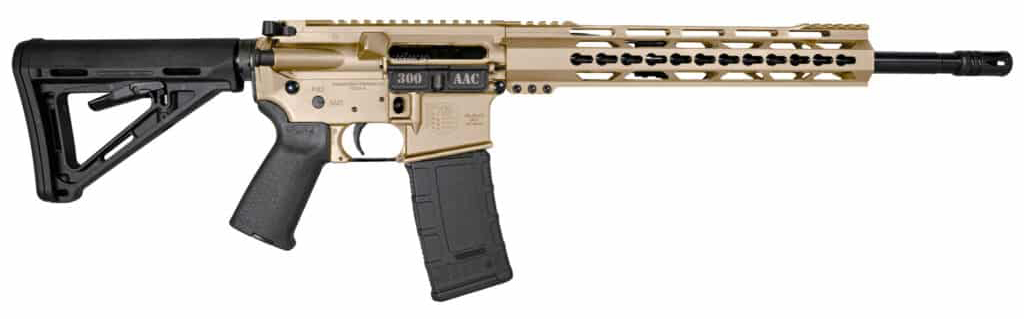 DBF CARBON DB15 300BLK 16" FDE KEYMOD 12" 30RD