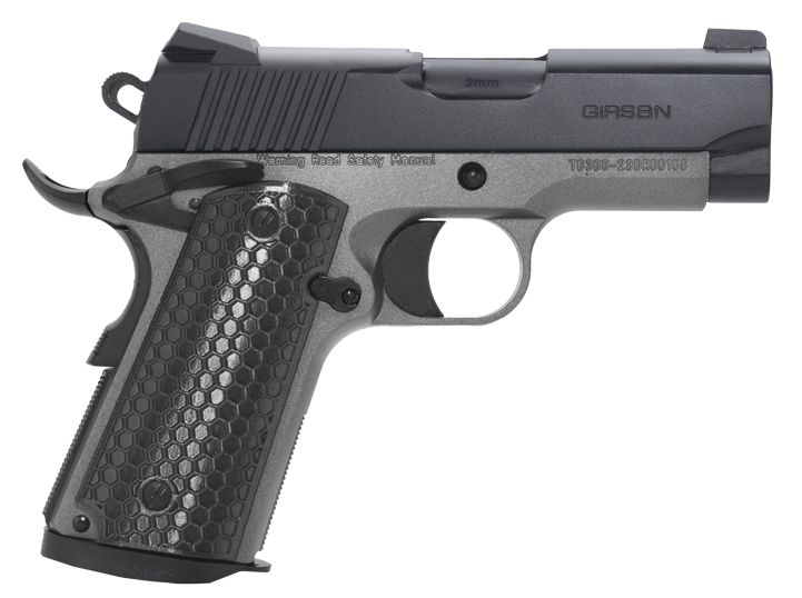 EAA 1911 UNTOUCHABLE 9MM OFFICER 3.4" TT 7RD